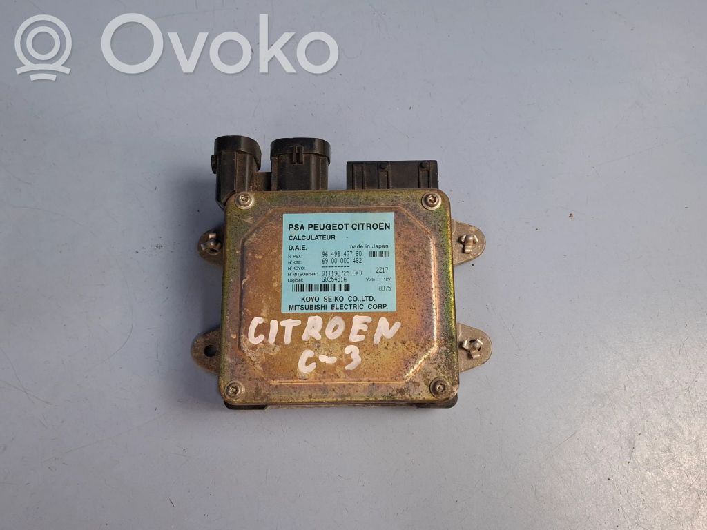 Citroen C3 Moduł / Sterownik komfortu 