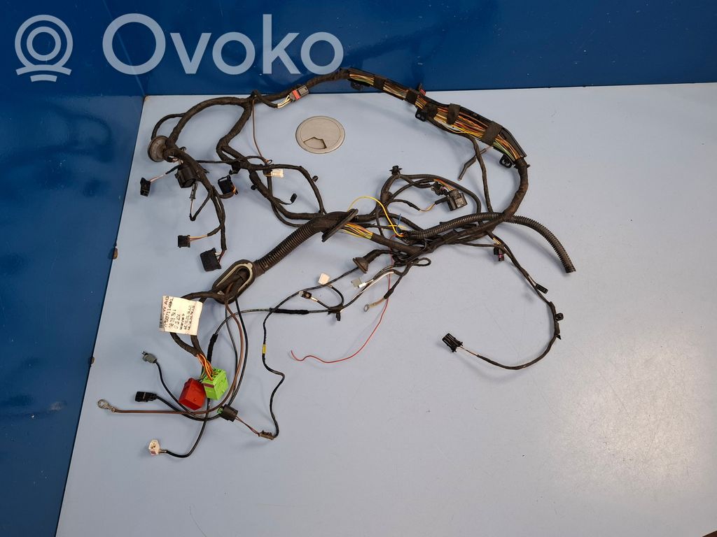 Porsche Cayenne (92A) Wiązka przewodów klapy tylnej / bagażnika 