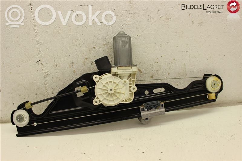 BMW 5 E60 E61 Regulador de puerta trasera con motor 