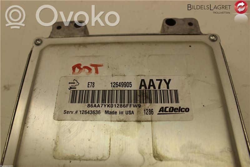 Opel Zafira C Unité de commande / module d'injection 