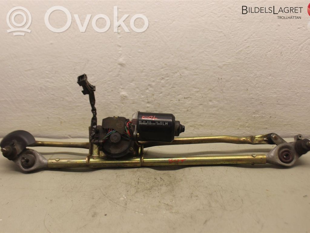 Saab 9-3 Ver1 Mechanizm wycieraczek szyby przedniej / czołowej 
