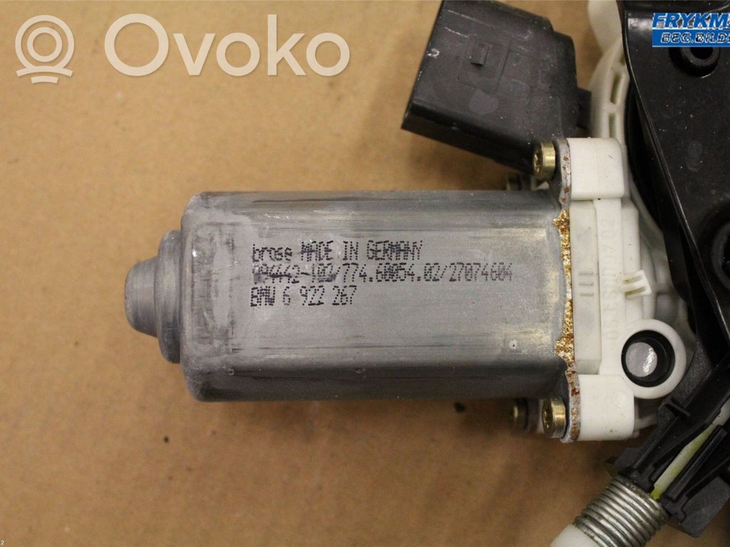 BMW 5 E60 E61 Elektryczny podnośnik szyby drzwi przednich 