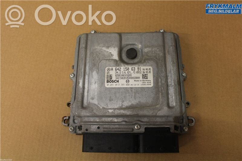 Mercedes-Benz ML W164 Injection control unit/module 