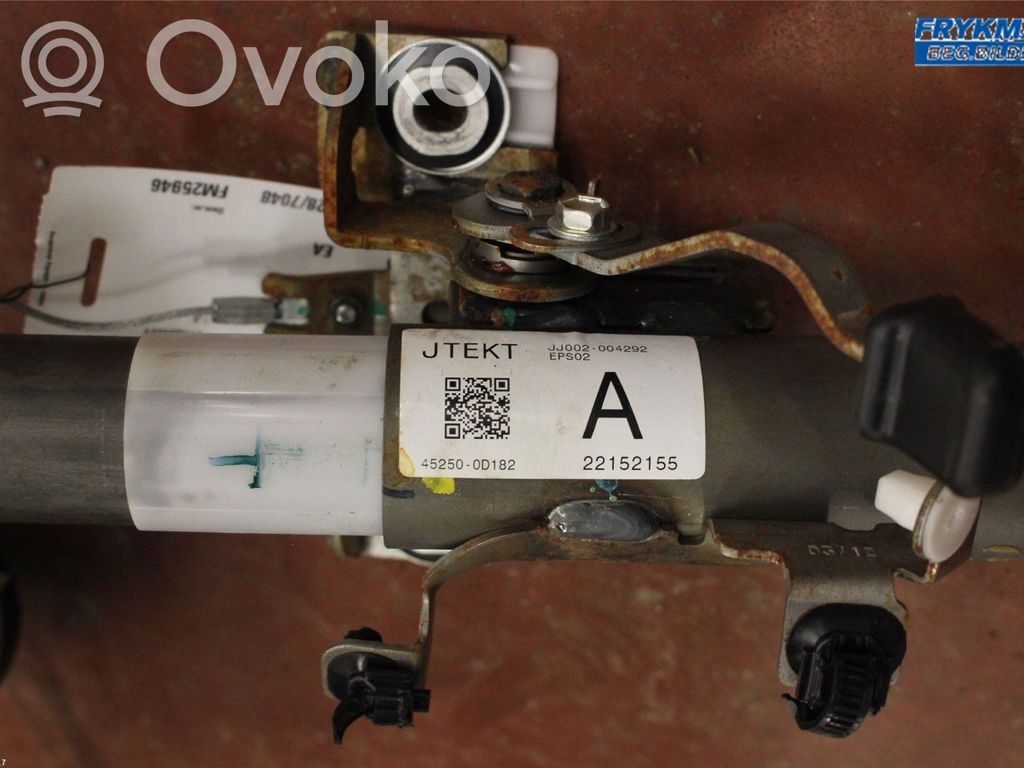 Toyota Yaris Ohjauspyörän akselisarja 