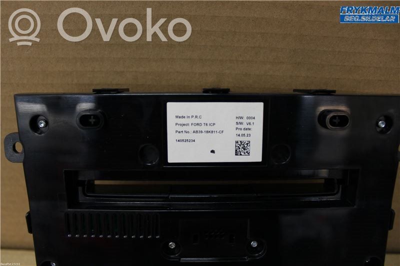 Ford Ranger Radio/CD/DVD/GPS head unit 