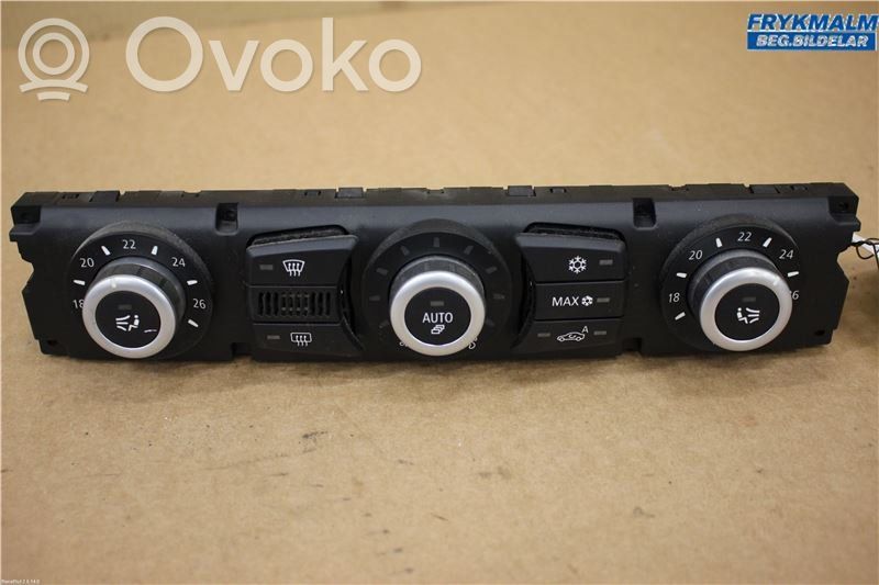 BMW 5 E60 E61 Climate control unit 