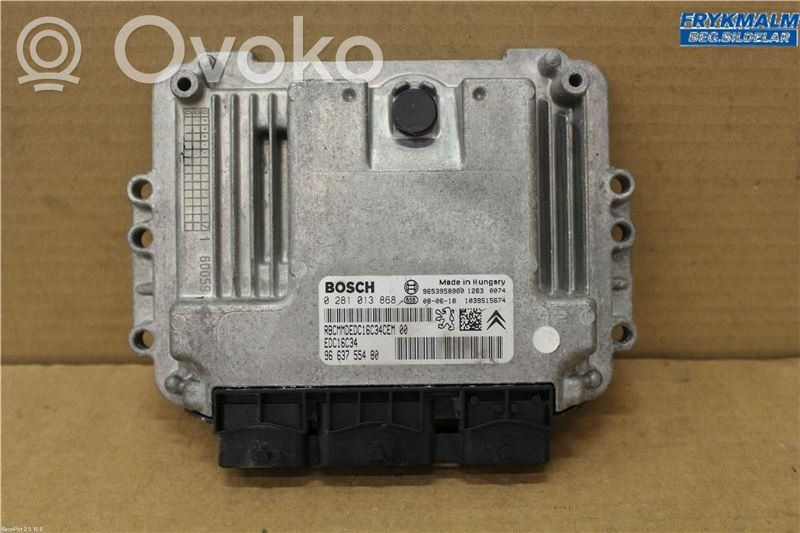 Citroen C3 Injection control unit/module 
