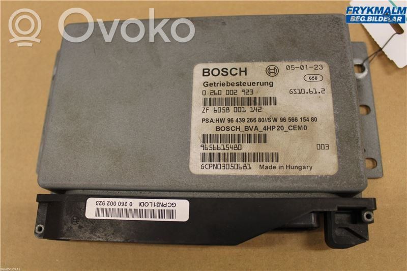 Peugeot 407 Gearbox control unit/module 