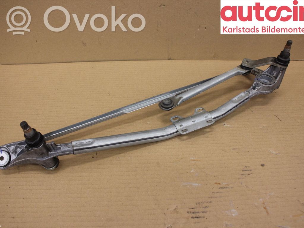 Front wiper linkage