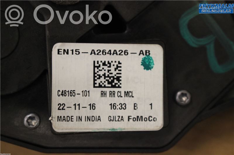 Ford Ecosport Zamek drzwi tylnych 
