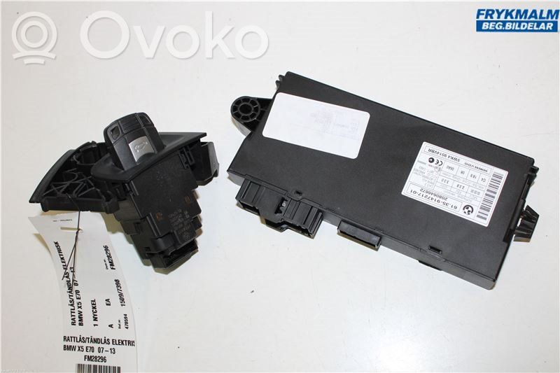 BMW X5 E70 Steering wheel lock 