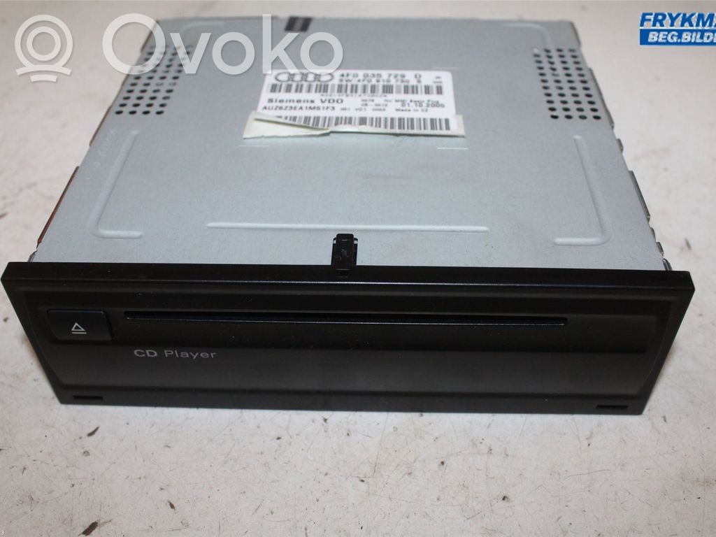 Audi A6 S6 C6 4F Zmieniarka płyt CD/DVD 