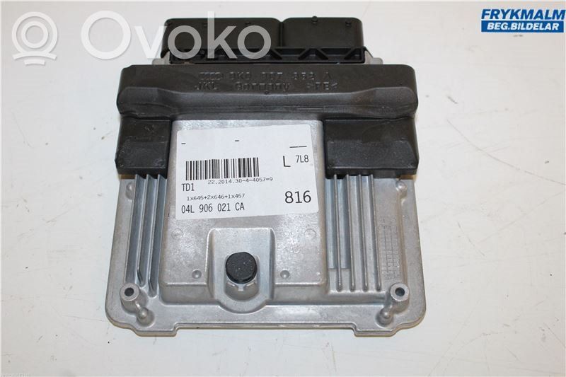 Injection control unit/module   04L906021CA,0281030909,04L906021CA