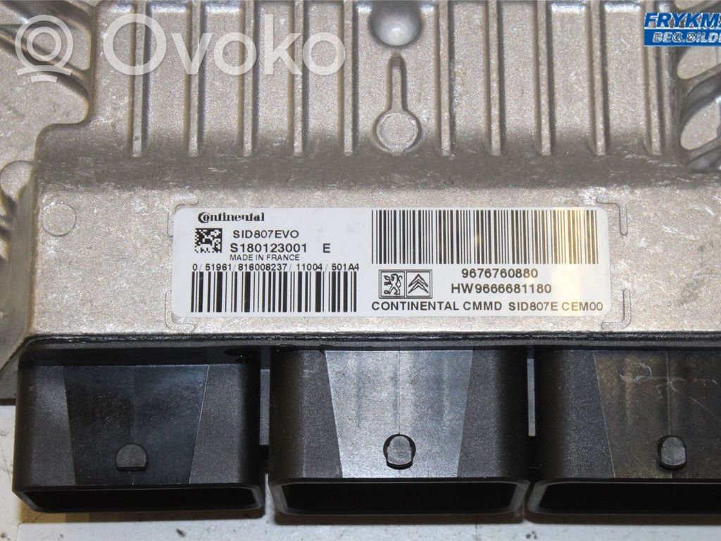 Peugeot 508 Injection control unit/module 