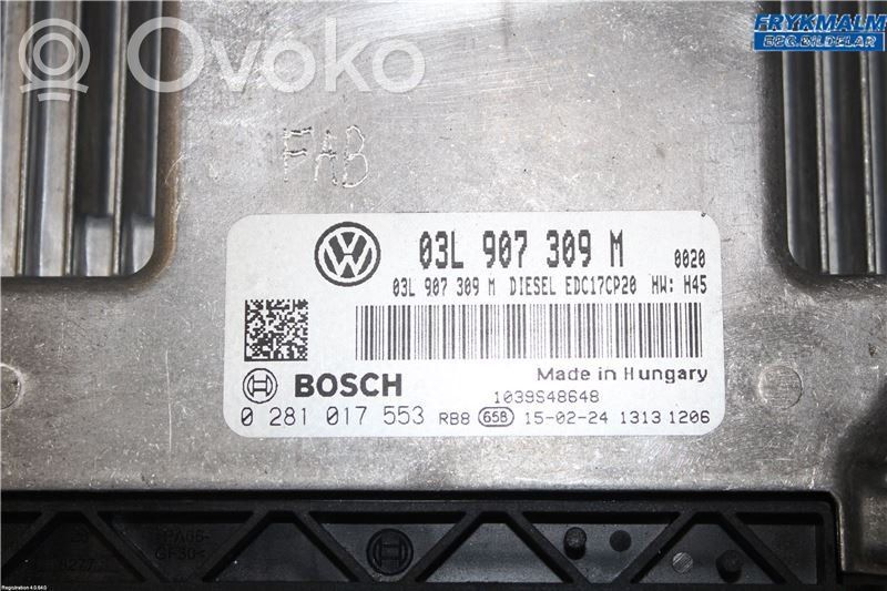 Volkswagen Transporter - Caravelle T5 Injection control unit/module 