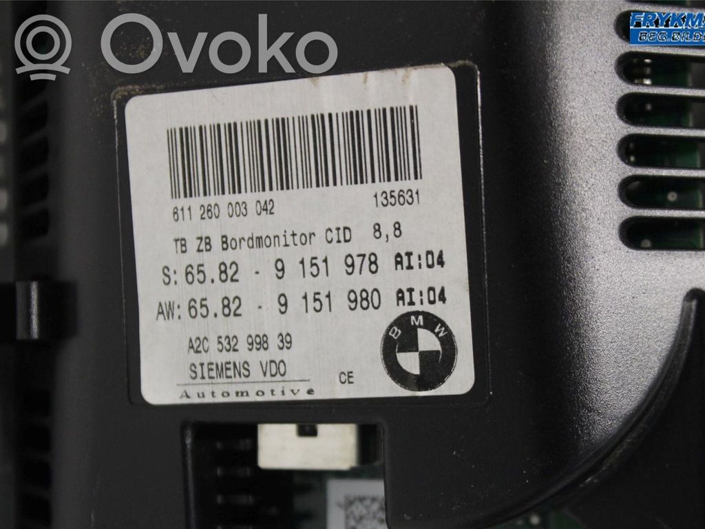 Speedometer (instrument cluster)   62109194889,611260003042,611260003042