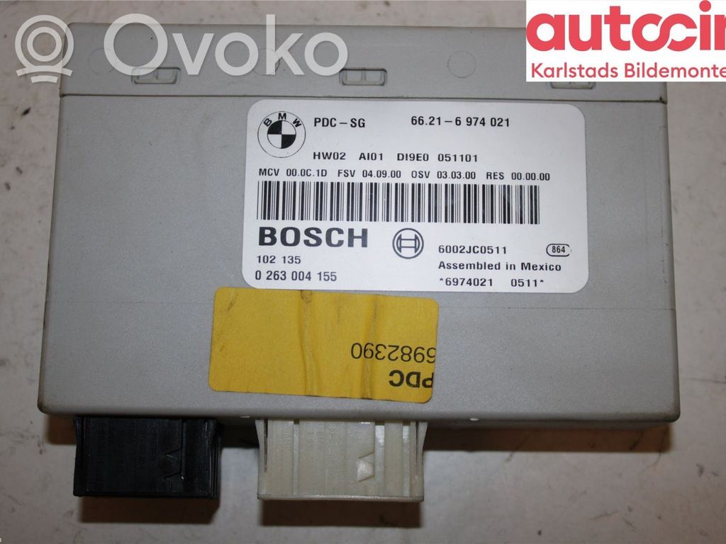 BMW 3 E90 E91 Unidad de control/módulo PDC de aparcamiento 