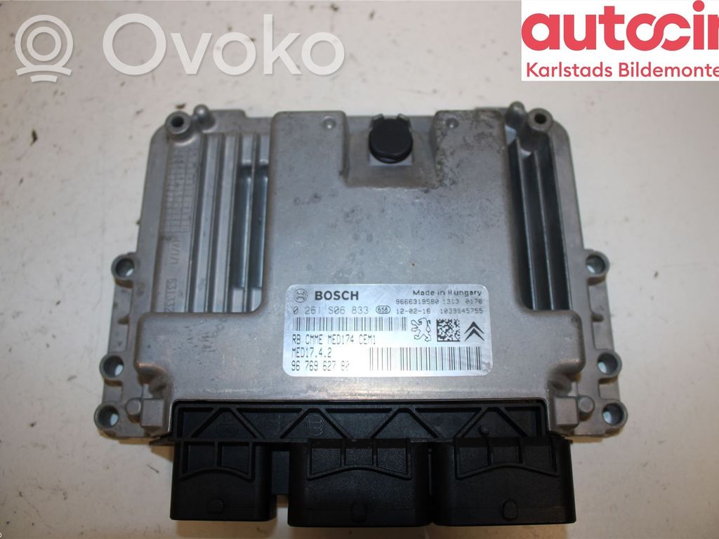 Injection control unit/module   1612240280,0261S06833,9676962780