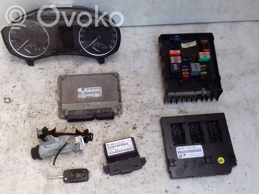 Skoda Octavia Mk2 (1Z) Unitate/modul comandă imobilizator 