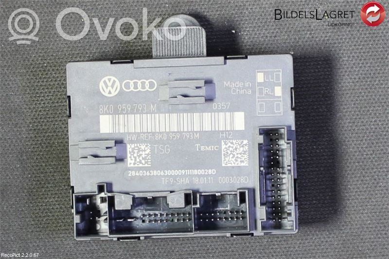Audi Q5 SQ5 8R Autres unités de commande / modules 