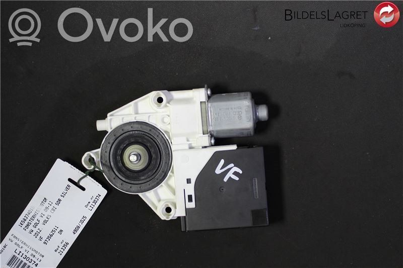 Volkswagen Golf VI Silnik regulatora szyby drzwi przednich 