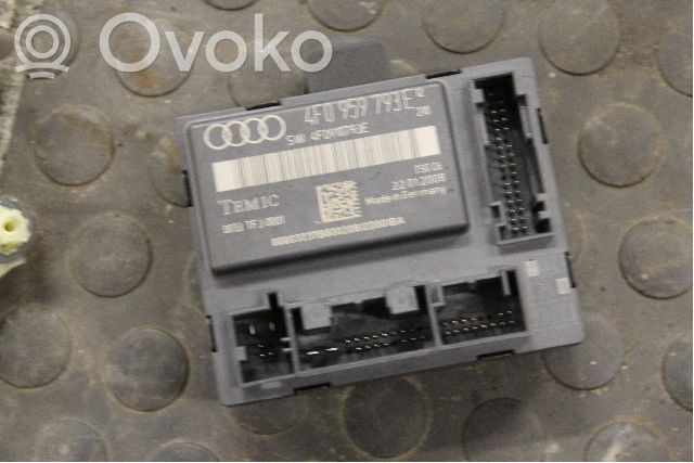 Unité de commande module de porte   4F0959793E,4F0959793E,4F0959793E