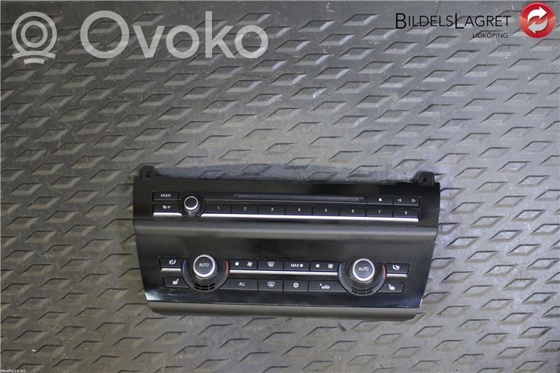 BMW 5 F10 F11 Climate control unit 