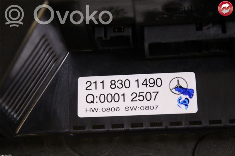 Mercedes-Benz E W211 Climate control unit 