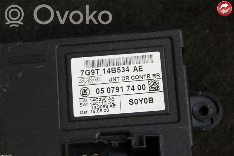Ford Mondeo MK IV Unité de commande module de porte 