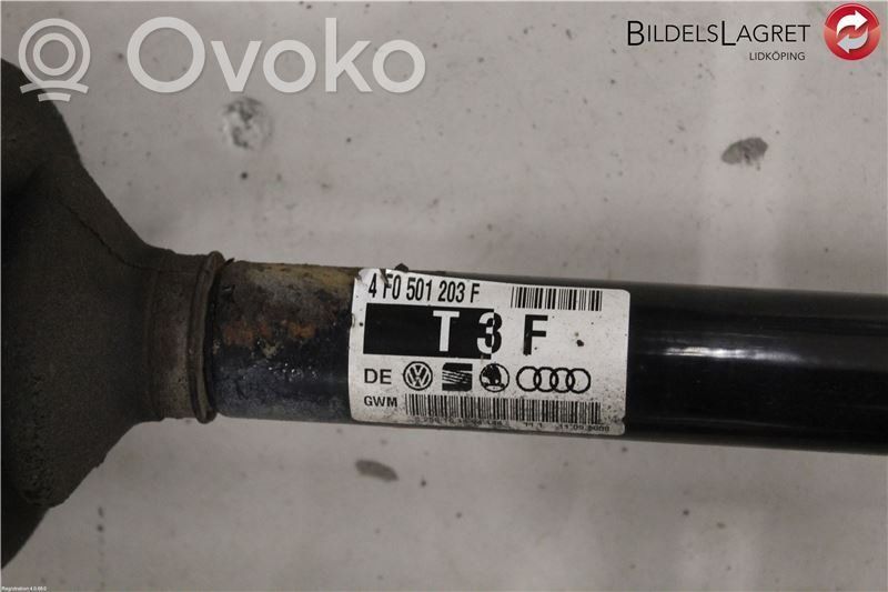 Audi A6 S6 C6 4F Eje de transmisión trasero 