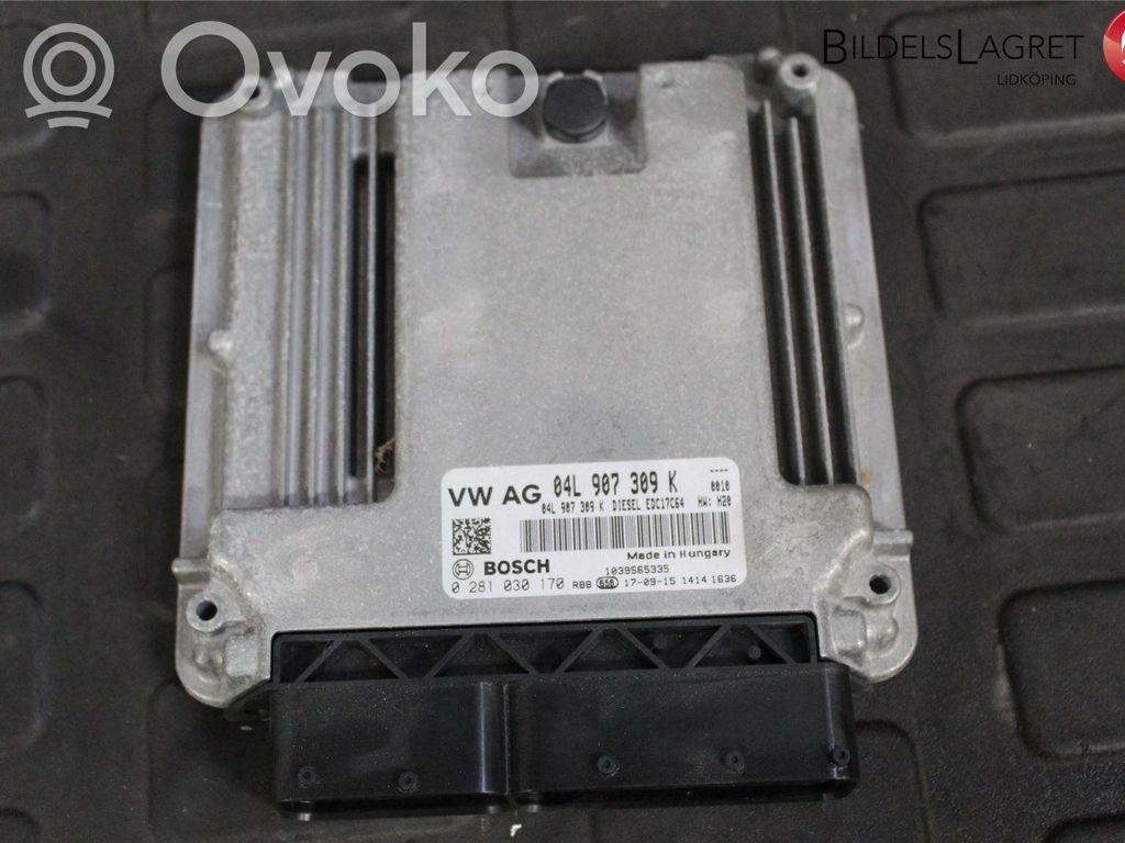 Unité de commande / module d'injection   04L906016ND,04L907309K,04L907309K