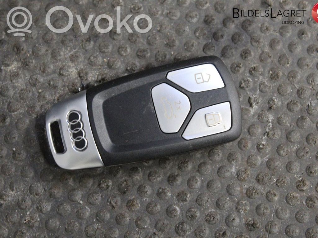 Audi Q5 SQ5 FY Ignition key/card 