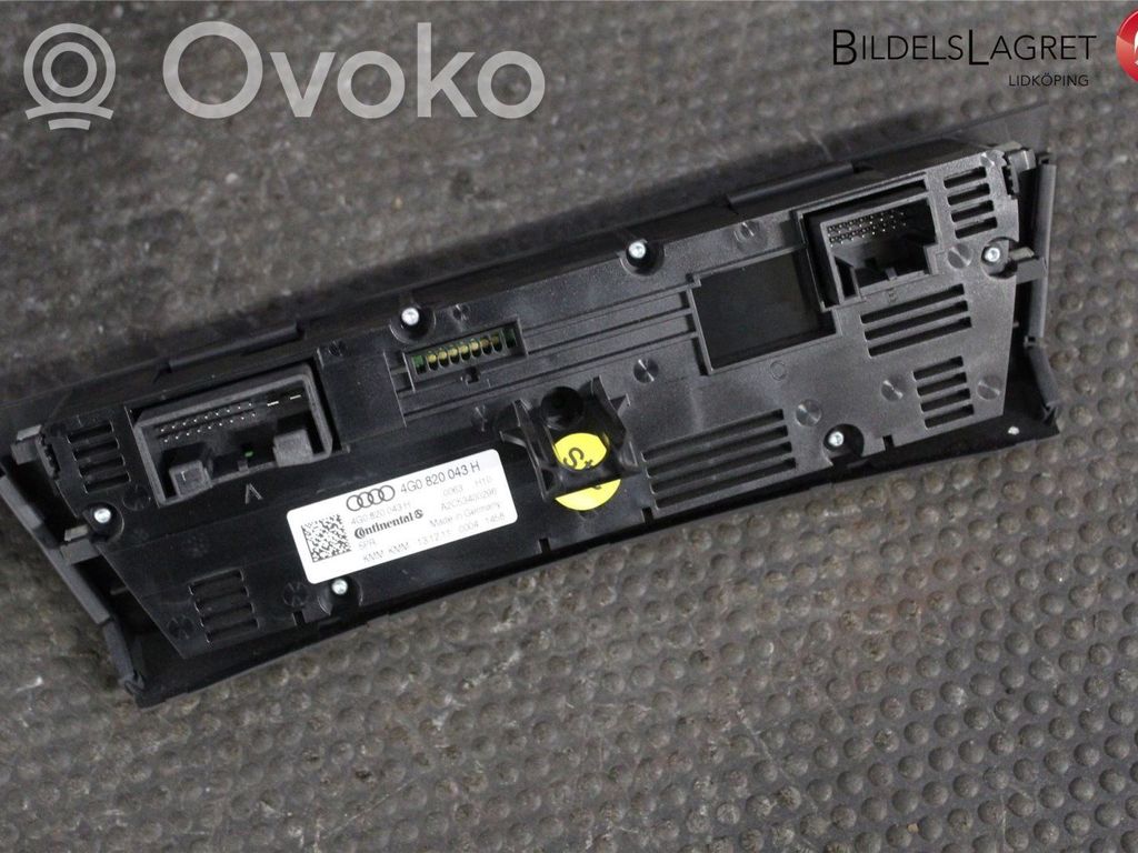 Audi A6 S6 C7 4G Unitate control climatizare 