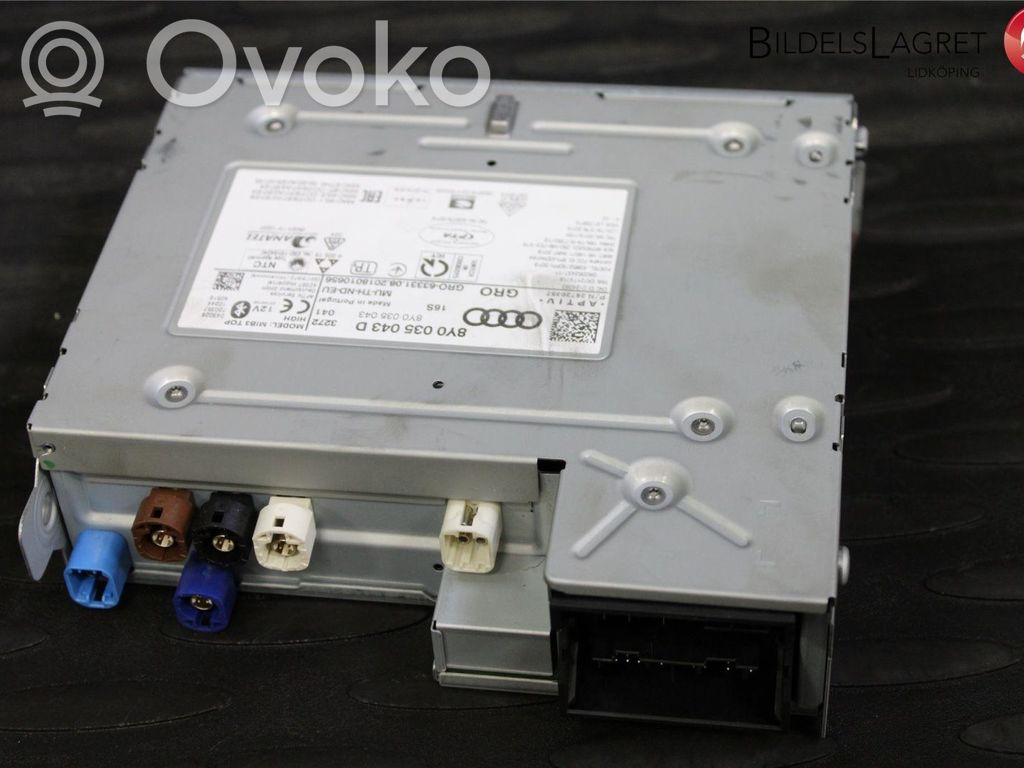 Audi A3 8Y Console centrale, commande de multimédia l'unité principale 