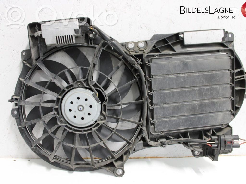 Audi A6 S6 C6 4F Elektrinis radiatorių ventiliatorius 