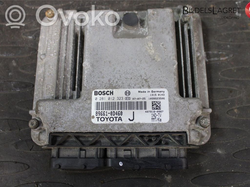 Toyota Yaris Injection control unit/module 