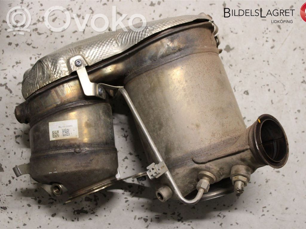 Volkswagen T-Roc Catalyst/FAP/DPF particulate filter 