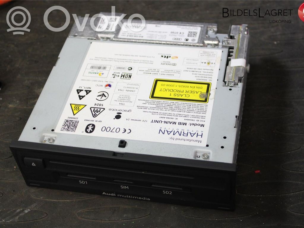 Audi A3 S3 8V Head unit multimedia control 