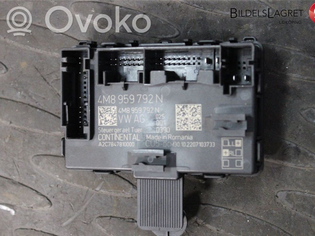 Audi A4 S4 B9 8W Door control unit/module 