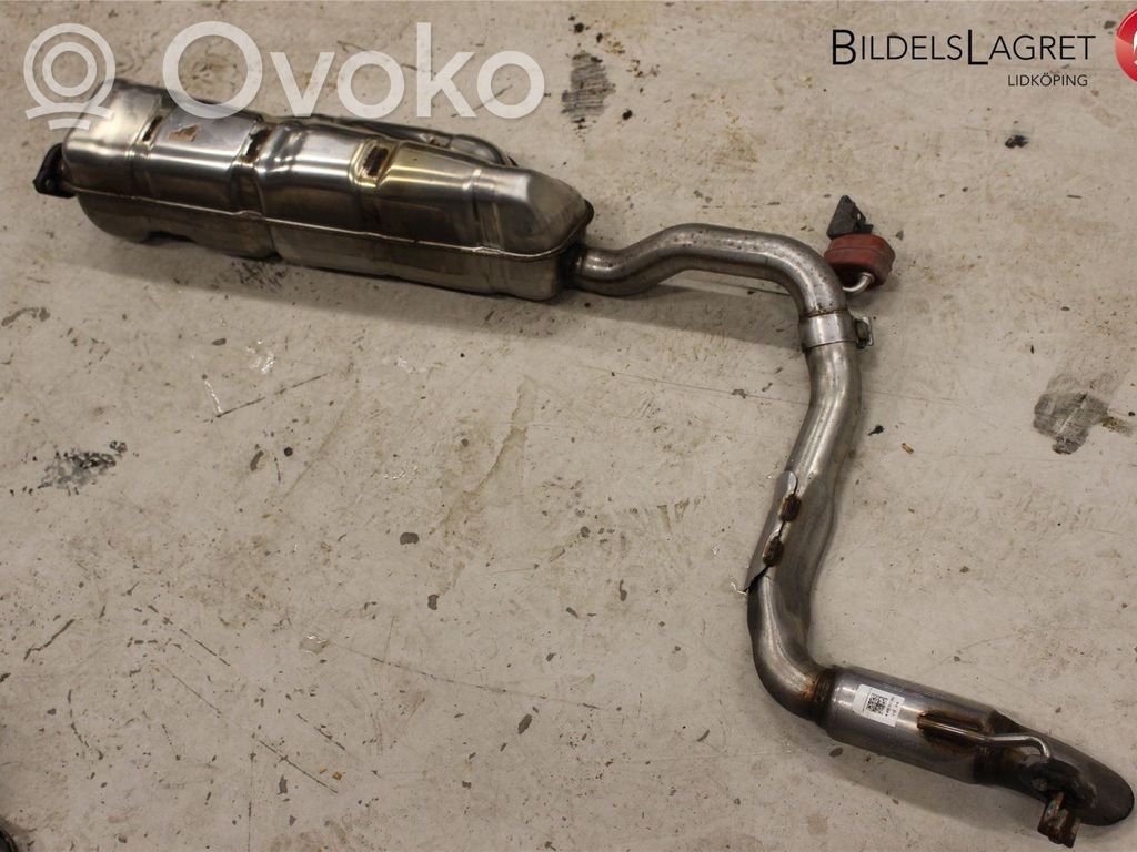 Volkswagen Golf VIII Tłumik tylny / Końcowy / Wydech 