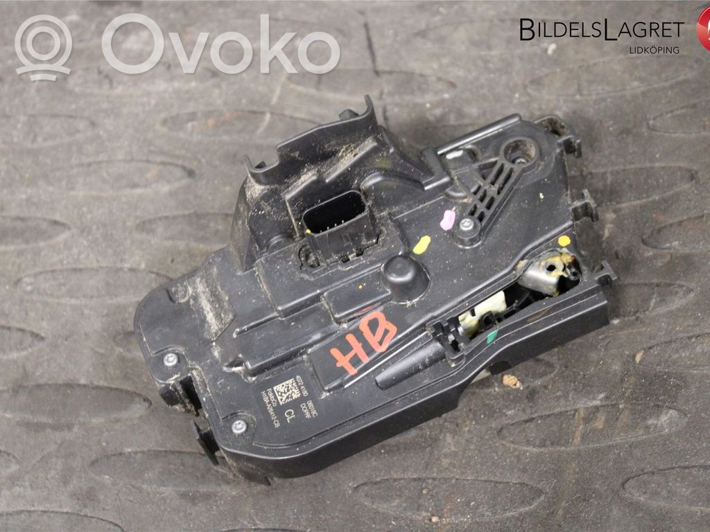 Ford Fiesta Zamek drzwi tylnych 