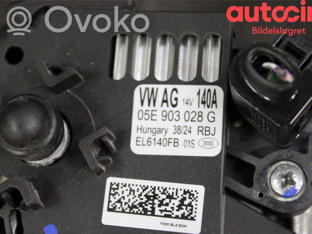 Volkswagen Golf VIII Ģenerators 