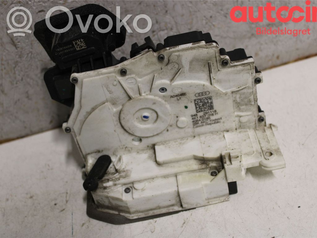 Audi A6 S6 C8 4K Etuoven lukko 