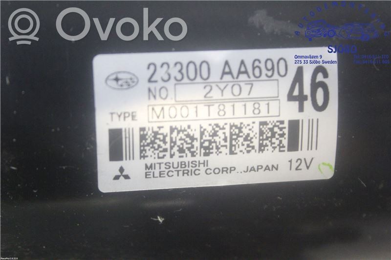 Motor de arranque   23300AA690