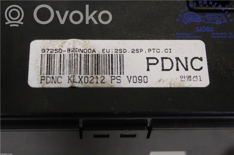 KIA Soul Climate control unit 