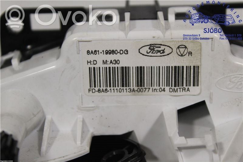 Ford Fiesta Climate control unit 