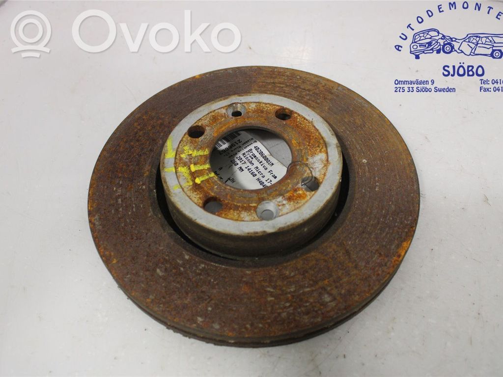 Nissan Micra K14 Front brake disc 