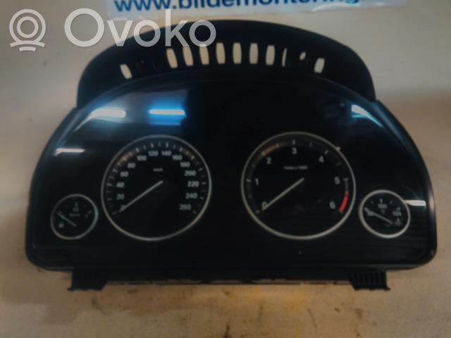 BMW 5 F10 F11 Speedometer (instrument cluster) 