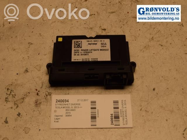 Tailgate/trunk control unit/module   100751100A,100751100A