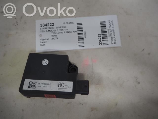 Other control units/modules   109785500E,109785500E